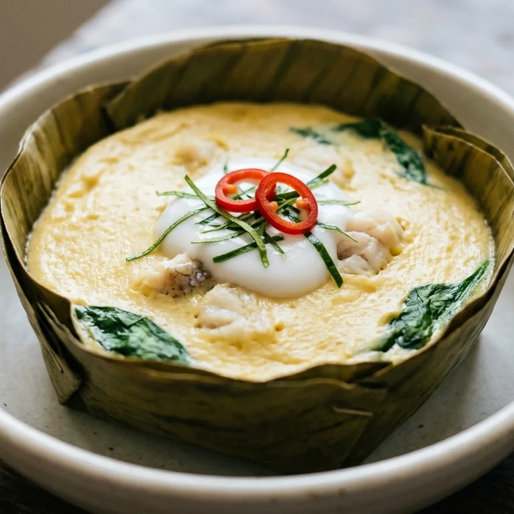Fish Amok — Cambodian recipe