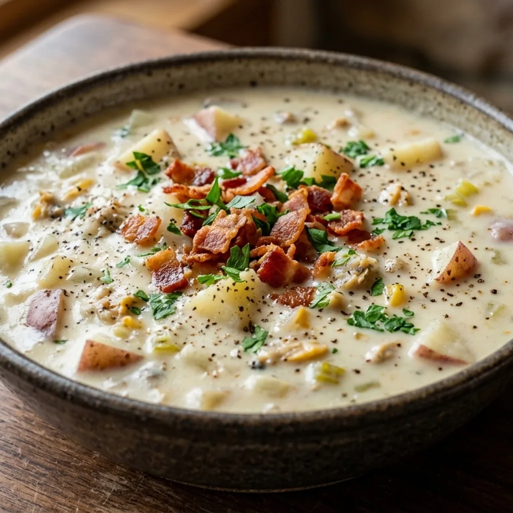 New England Clam Chowder — American recipe