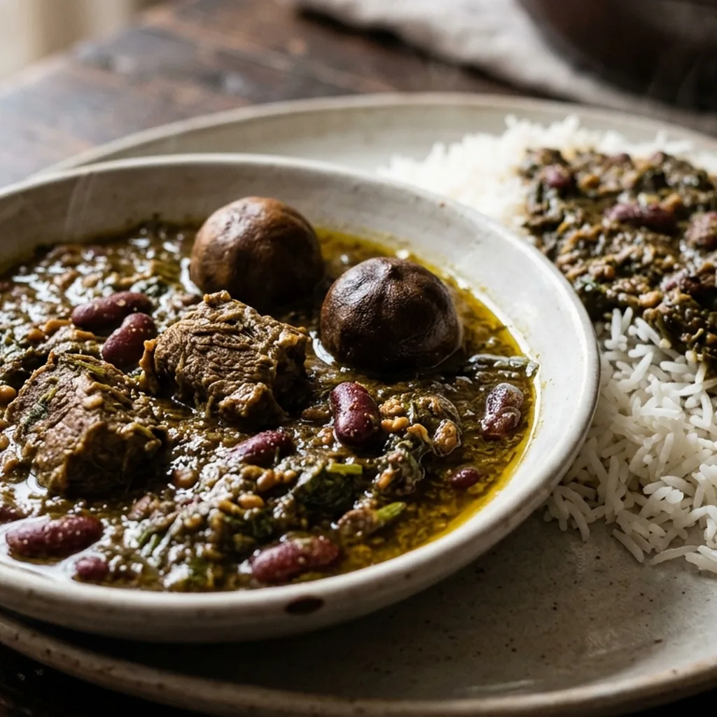 Ghormeh Sabzi — Persian recipe
