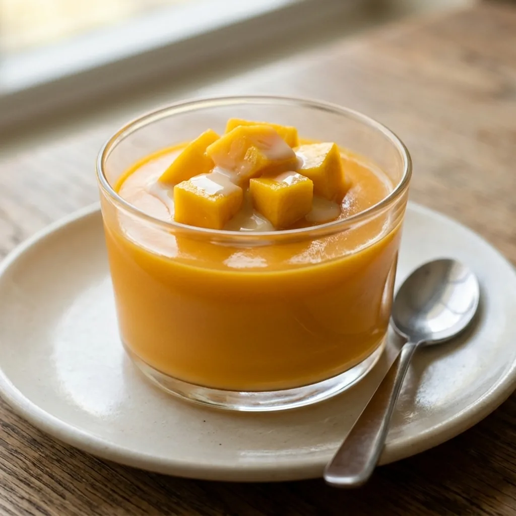 Mango Pudding — Chinese recipe