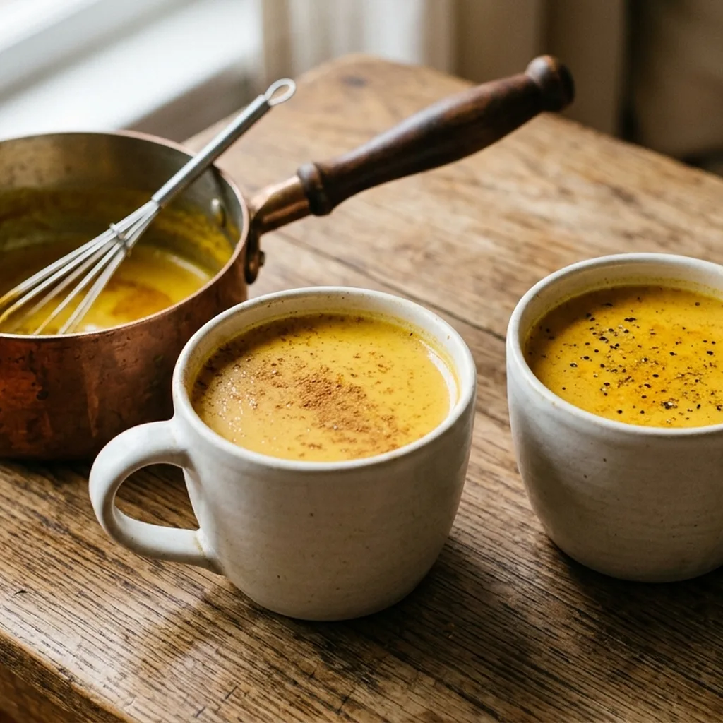 Golden Milk — Indian recipe