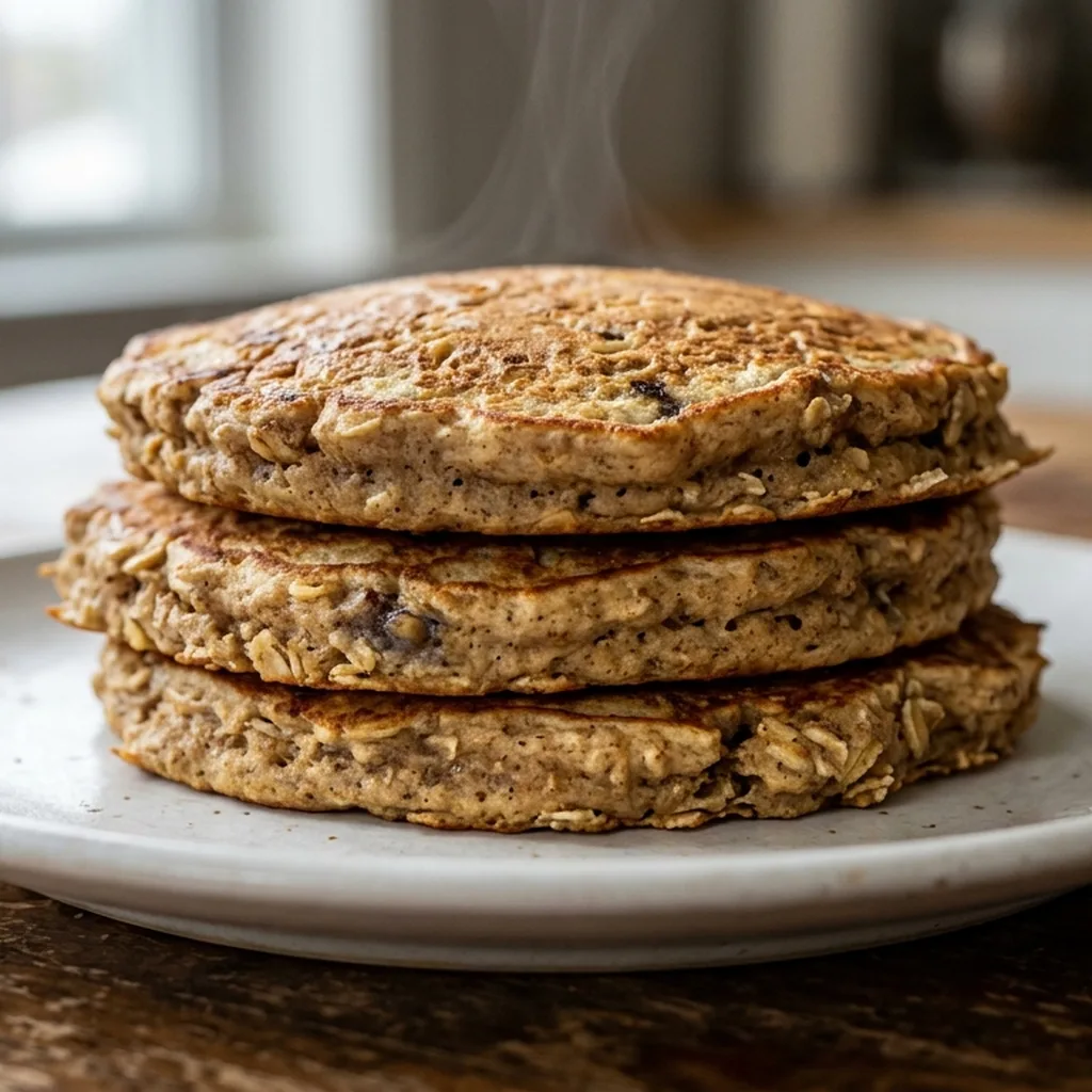 Banana Oat Pancakes