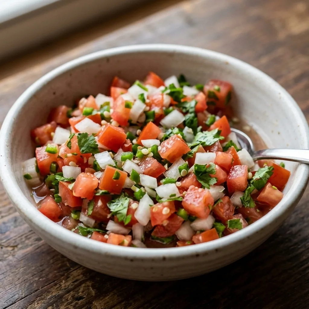 Pico de Gallo — Mexican recipe