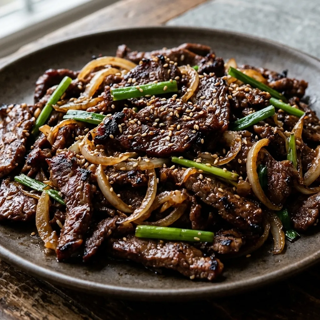 Bulgogi — Korean recipe