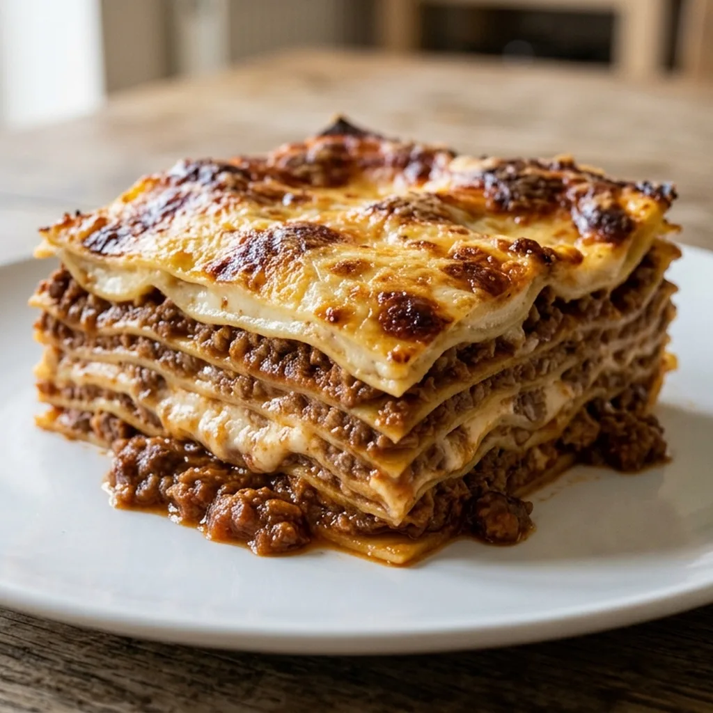 Lasagna — Italian recipe