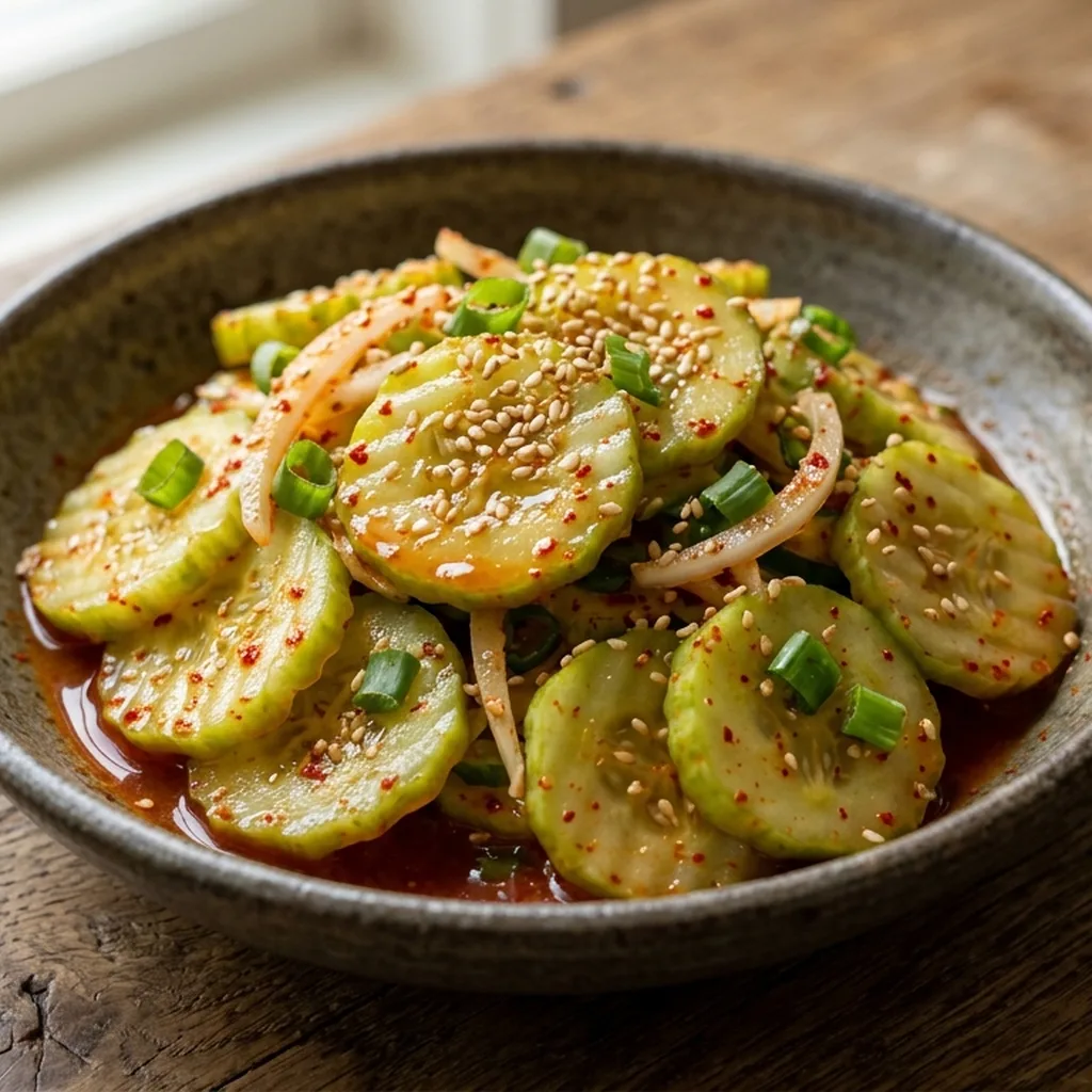 Oi Muchim — Korean recipe